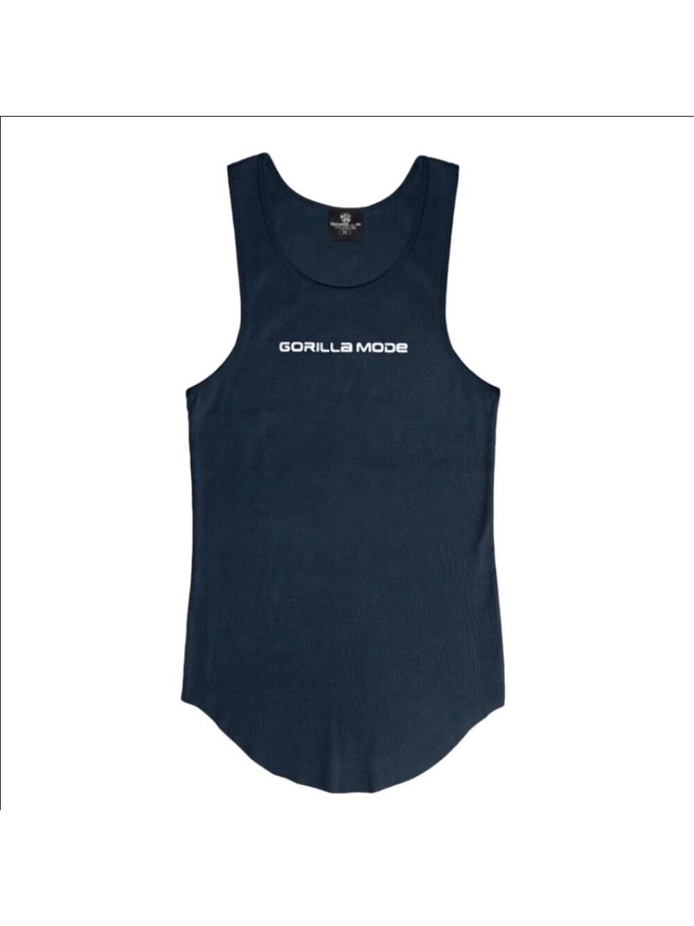 Gorilla Mind Gorilla Mode Tank Top UNISEX - Navy - Size S NEW